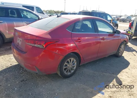 2022 Hyundai Accent Sel из США, поврежденный, VIN 3KPC24A68NE185916